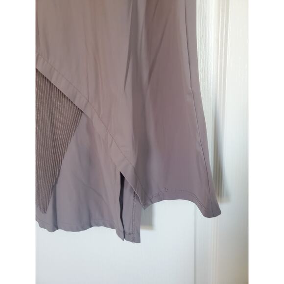 MC Planet by Innate Gray Short Sleeve Asymmetric Tunic Lagenlook Top, Size 6 - Picture 6 of 11